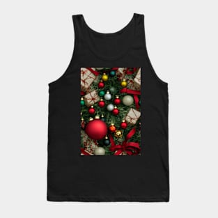 Christmas Seamless Pattern #23 Tank Top